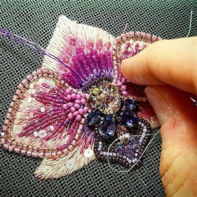 How to Bead Embroidery: A Journey Through Threads and Beads